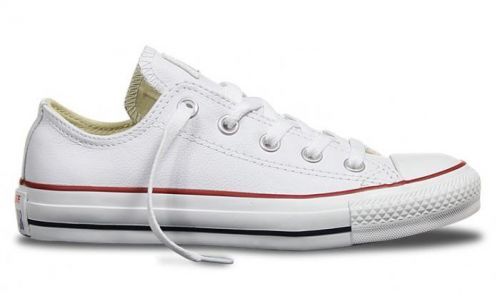Converse Chuck Taylor Leather biele 132173C