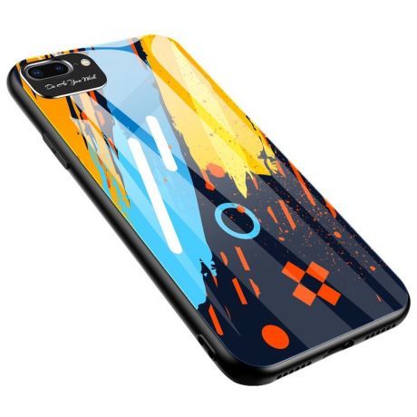 MG Color Glass Case Durable púzdro na iPhone 7/8/SE 2020, pattern 1