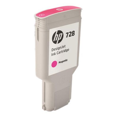 HP originál ink F9K16A, HP 728, magenta, 300ml, HP DesignJet T730, T830