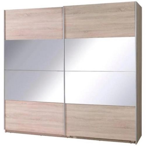 Skriňa  Twister 2 225 cm dub sonoma/zrkadlo