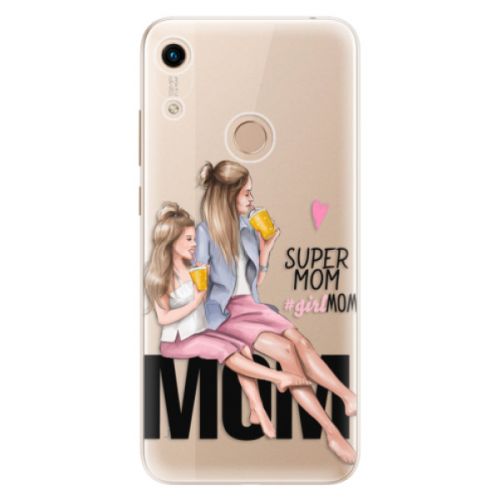 Odolné silikónové puzdro iSaprio - Milk Shake - Blond - Huawei Honor 8A