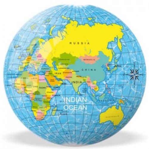 Lopta detská MONDO - Globus nový 23 cm