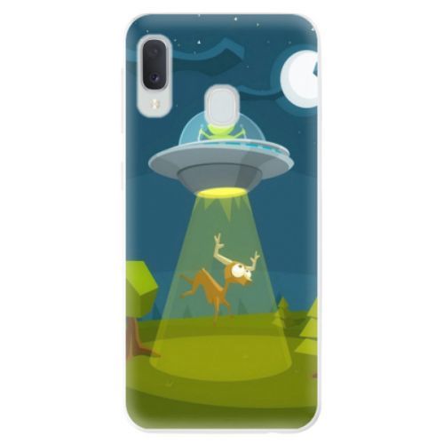 Odolné silikónové puzdro iSaprio - Alien 01 - Samsung Galaxy A20e