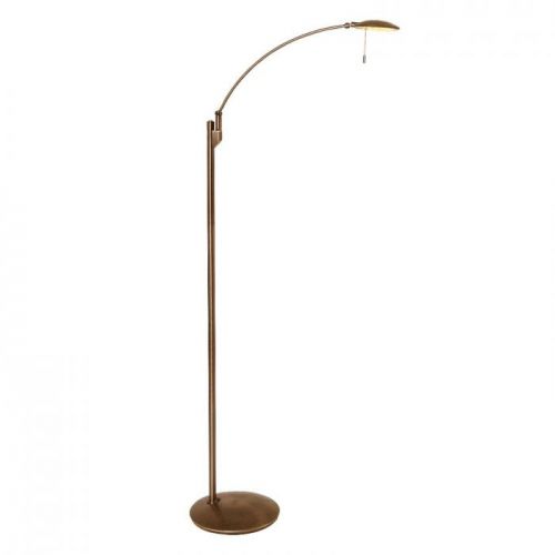 Stmievateľná/nastaviteľná stojaca LED Zenith bronz