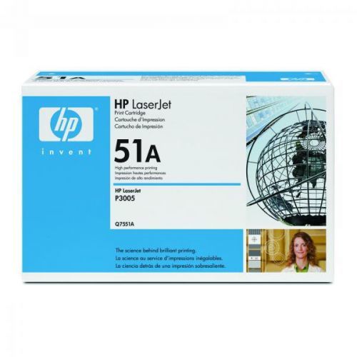 HP originál toner Q7551A, black, 6500str., HP 51A, HP LaserJet P3005, M3035mfp, M3027mfp