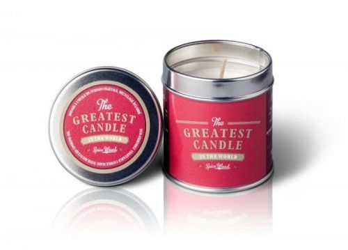 The Greatest Candle Vonná sviečka v plechovke 200 g Dřevo a koření