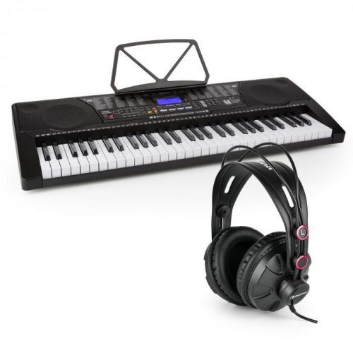 SCHUBERT Etude 225 USB keyboard so slúchadlami 61 tlačidiel USB LCD displej