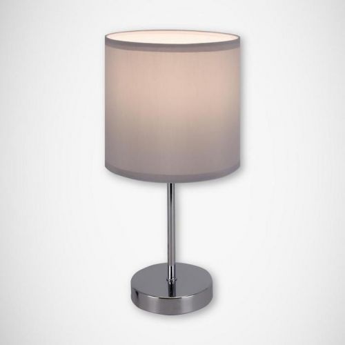 Stolná lampa AGNES 03147 E14 sivá