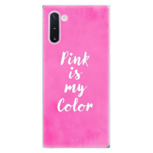 Odolné silikónové puzdro iSaprio - Pink is my color - Samsung Galaxy Note 10