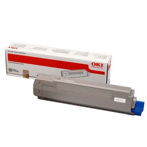 OKI originál toner 44643004, black, 7000str., OKI C801, C821