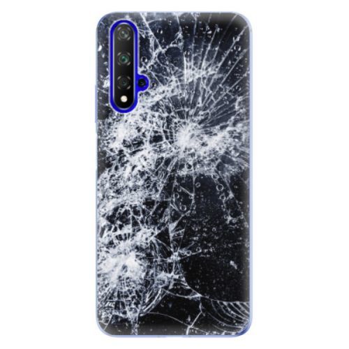 Odolné silikónové puzdro iSaprio - Cracked - Huawei Honor 20