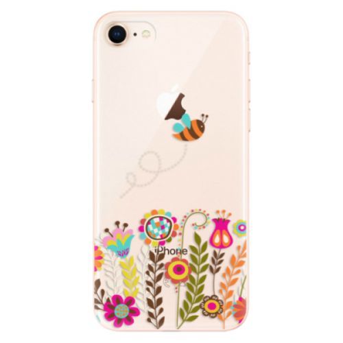 Odolné silikónové puzdro iSaprio - Bee 01 - iPhone 8