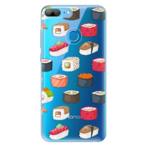 Odolné silikónové puzdro iSaprio - Sushi Pattern - Huawei Honor 9 Lite