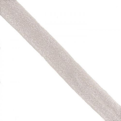 Lemovacia guma glitter 20 mm nude
