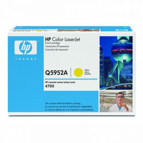 HP originál toner Q5952A, yellow, 10000str., HP 643A, HP Color LaserJet 4700, n, dn, dtn, ph+