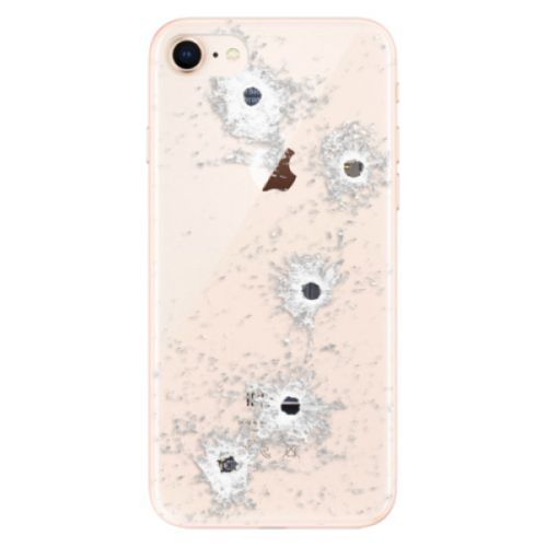 Odolné silikónové puzdro iSaprio - Gunshots - iPhone 8