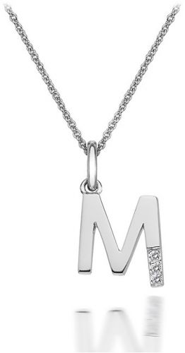 Hot Diamonds Prívesok Hot Diamonds Micro M Clasic DP413