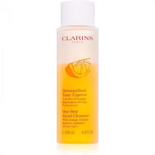 Clarins Cleansers odličovač make-upu s extraktom z pomaranča 200 ml