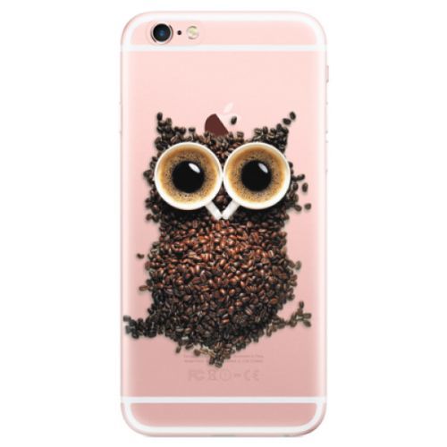 Odolné silikónové puzdro iSaprio - Owl And Coffee - iPhone 6 Plus/6S Plus