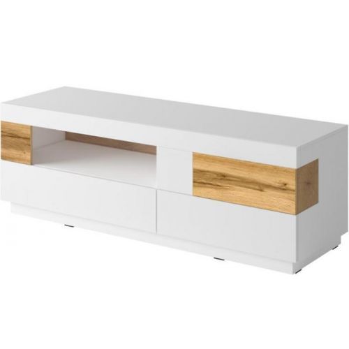 Komoda Silke 41 dub wotan/biely lesk