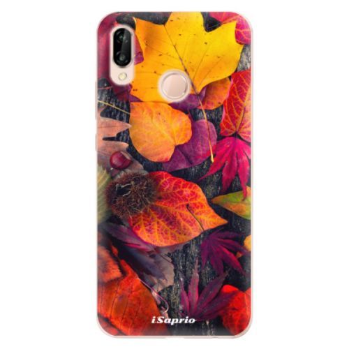 Odolné silikónové puzdro iSaprio - Autumn Leaves 03 - Huawei P20 Lite