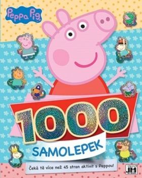 Jiri Models 1000 samolepiek aktivity Peppa