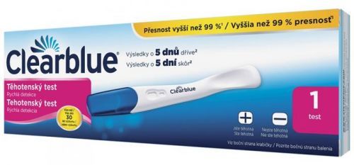 Tehotenský test Clearblue PLUS/ rýchla detekcia 1ks