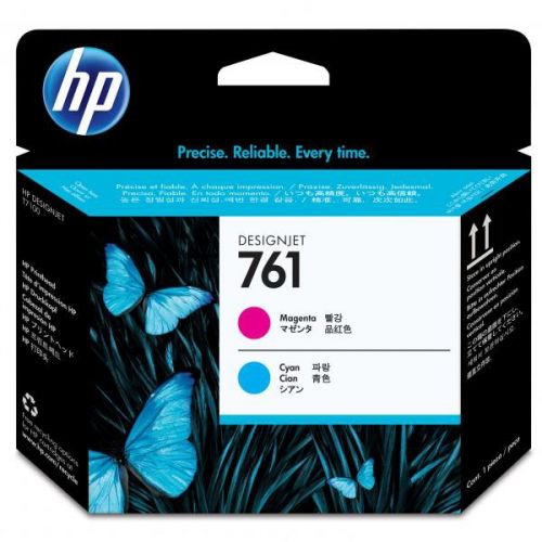 HP originál tlačová hlava CH646A, magenta/cyan, HP 761, HP DesignJet T7100