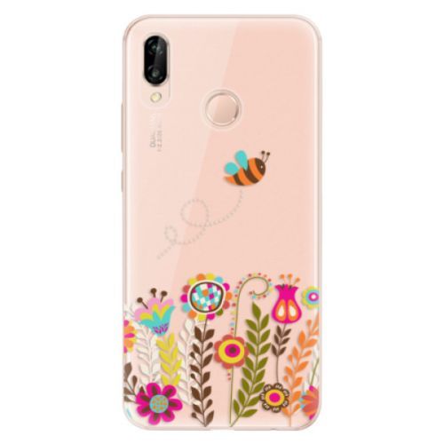 Odolné silikónové puzdro iSaprio - Bee 01 - Huawei P20 Lite
