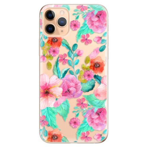 Odolné silikónové puzdro iSaprio - Flower Pattern 01 - iPhone 11 Pro Max