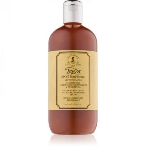 Taylor of Old Bond Street Sandalwood sprchový a kúpeľový gél 500 ml