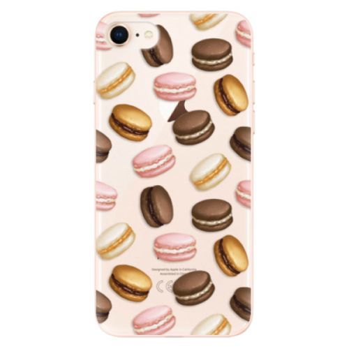 Odolné silikónové puzdro iSaprio - Macaron Pattern - iPhone 8