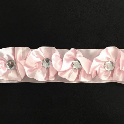 Saténová stuha Crystal rose