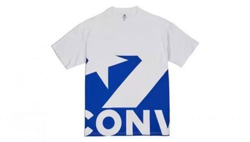 Converse M Star Chevron Icon Remix Tee modré 10018381-A04