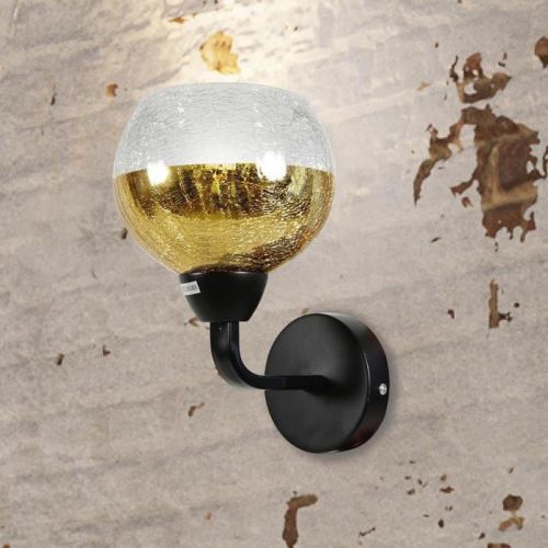 Cromina Gold Svietniková lampa 1x60w E27 Čierna