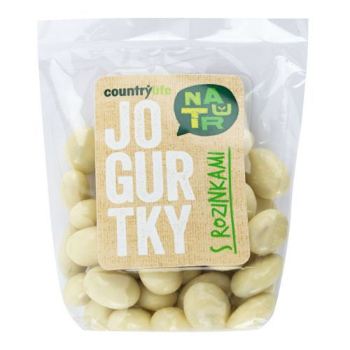 Country Life Jogurtky s hrozienkami 100 g