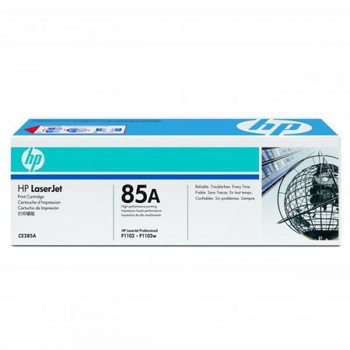 HP originál toner CE285A, black, 1600str., HP 85A, HP LaserJet Pro P1102, M1132, M1212