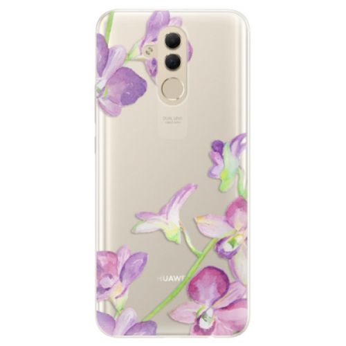 Silikónové puzdro iSaprio - Purple Orchid - Huawei Mate 20 Lite
