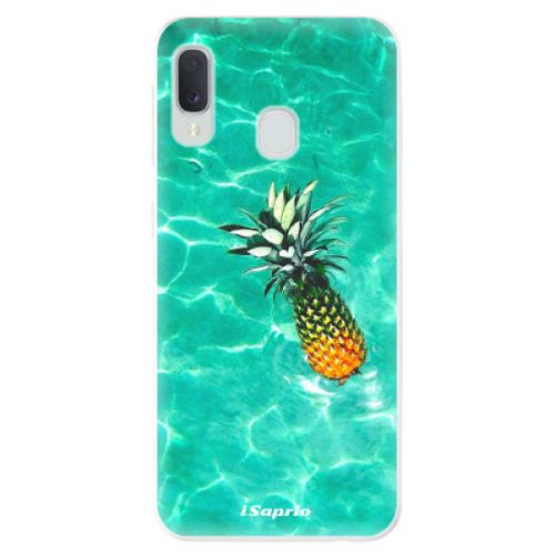 Odolné silikónové puzdro iSaprio - Pineapple 10 - Samsung Galaxy A20e