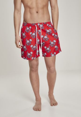 Urban Classics Pattern?Swim Shorts firered/rose - S