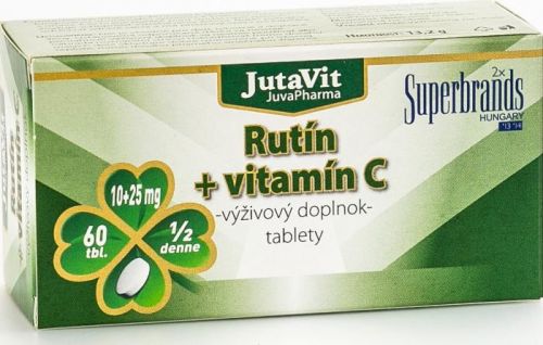 JutaVit Rutín + vitamín C 60 tbl