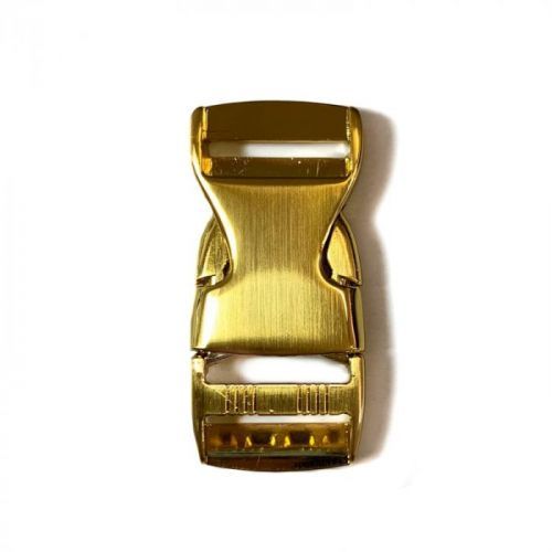 Kovová spona trojzubec 25 mm gold