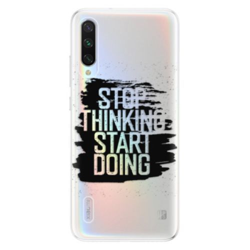 Odolné silikónové puzdro iSaprio - Start Doing - black - Xiaomi Mi A3