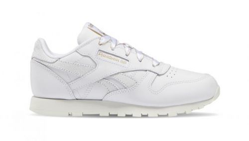 Reebok Classic Leather Kids White Chalk Gold biele DV9623