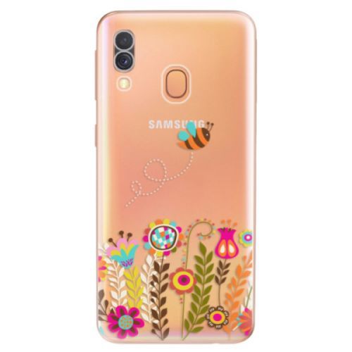 Odolné silikónové puzdro iSaprio - Bee 01 - Samsung Galaxy A40