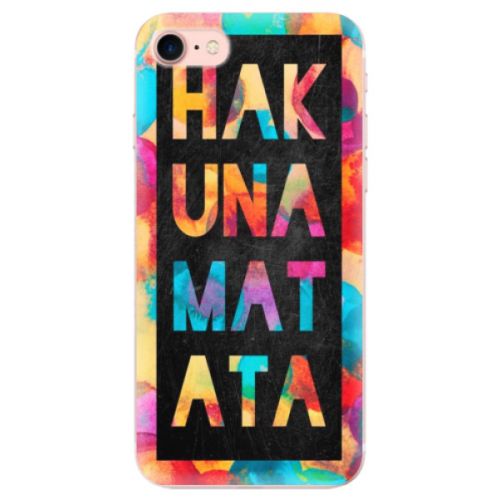 Odolné silikónové puzdro iSaprio - Hakuna Matata 01 - iPhone 7