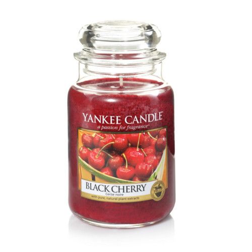 Yankee Candle Aromatická sviečka veľká Zrelé čerešne (Black Cherry) 623 g