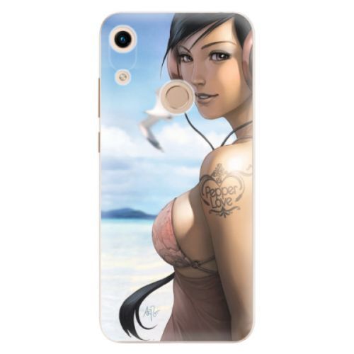 Odolné silikónové puzdro iSaprio - Girl 02 - Huawei Honor 8A
