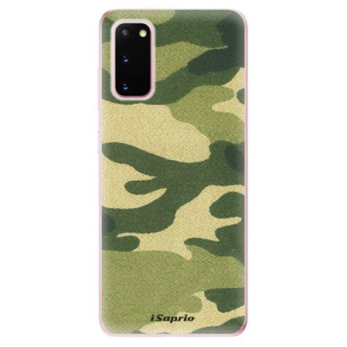 Odolné silikónové puzdro iSaprio - Green Camuflage 01 - Samsung Galaxy S20