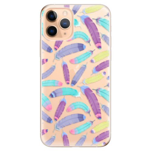 Odolné silikónové puzdro iSaprio - Feather Pattern 01 - iPhone 11 Pro